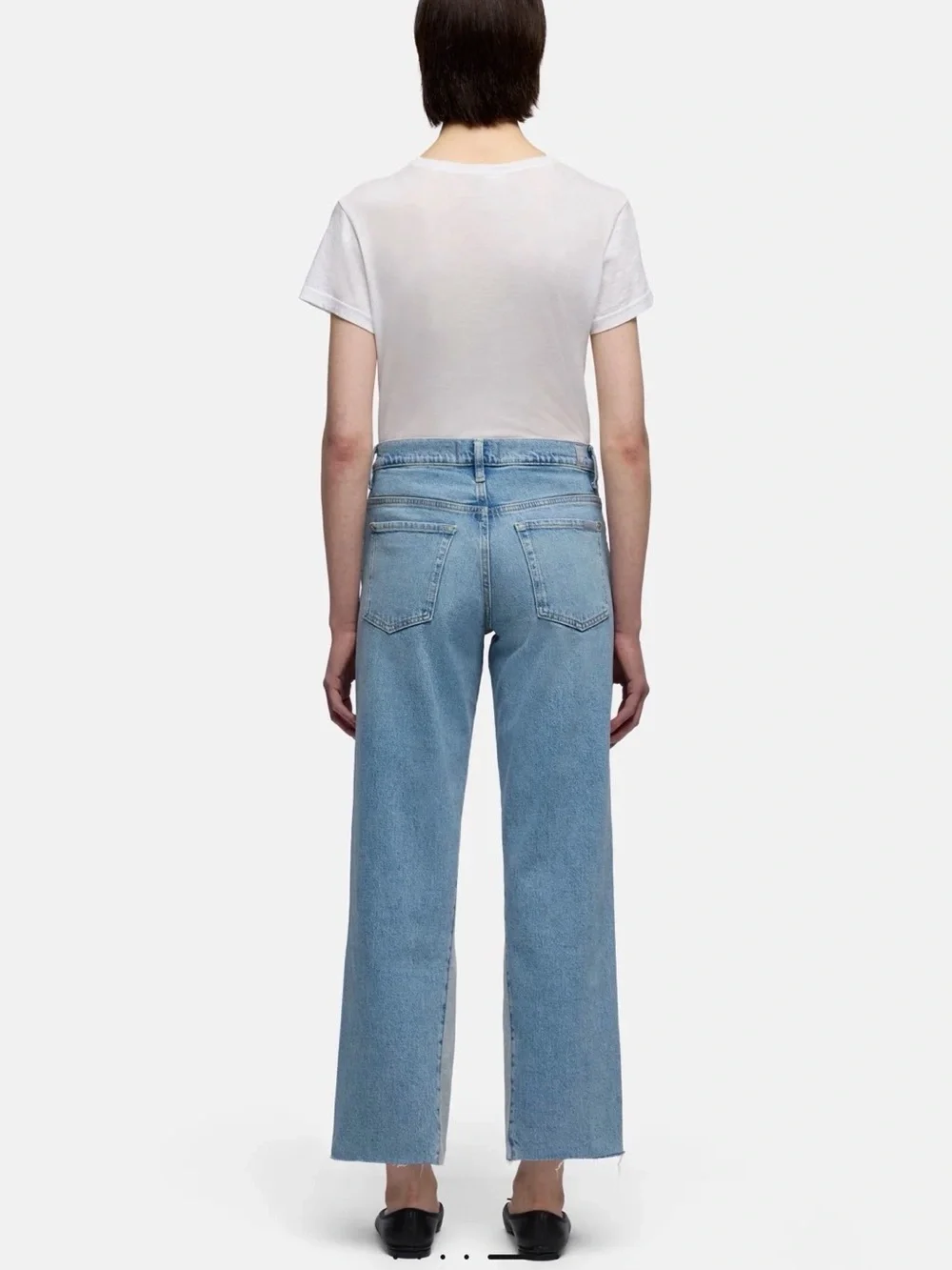 PANELED STOVEPIPE STRAIGHT ANKLE - Seabreeze - size 28